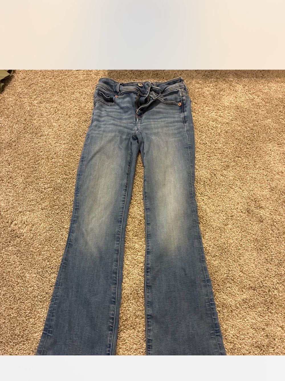 American Eagle Outfitters Light Blue Flare Jeans